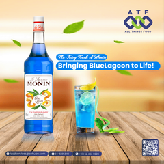 Monin Blue Lagoon Syrup 1 Liter