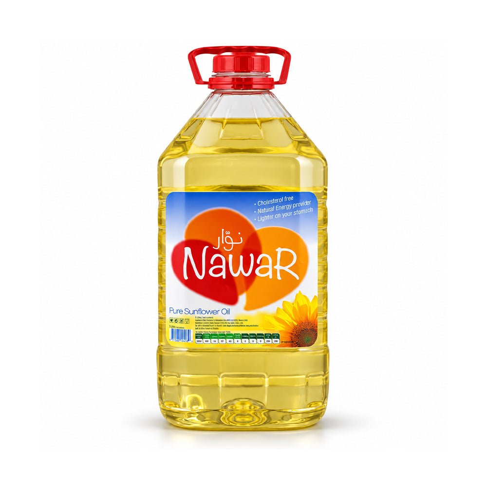 NAWAR Sunflower Oil 5L Premium Refined Cooking Oil - SNH Packing