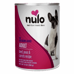 Nulo Dog Grain-Free Beef, Peas, & Carrots 13 oz Can - SNH Packing