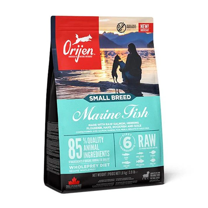 Orijen Marine Fish - Small Breed Dog Grain - Free Dry Food 1.8KG - SNH Packing
