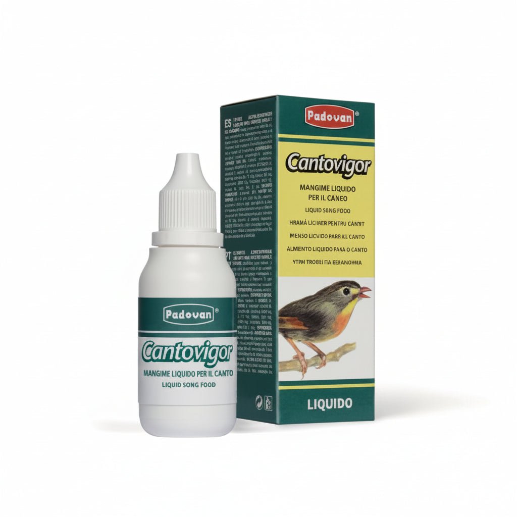 Padovan Cantovigor Liquid Complementary Feed for Birds 30ml - SNH Packing