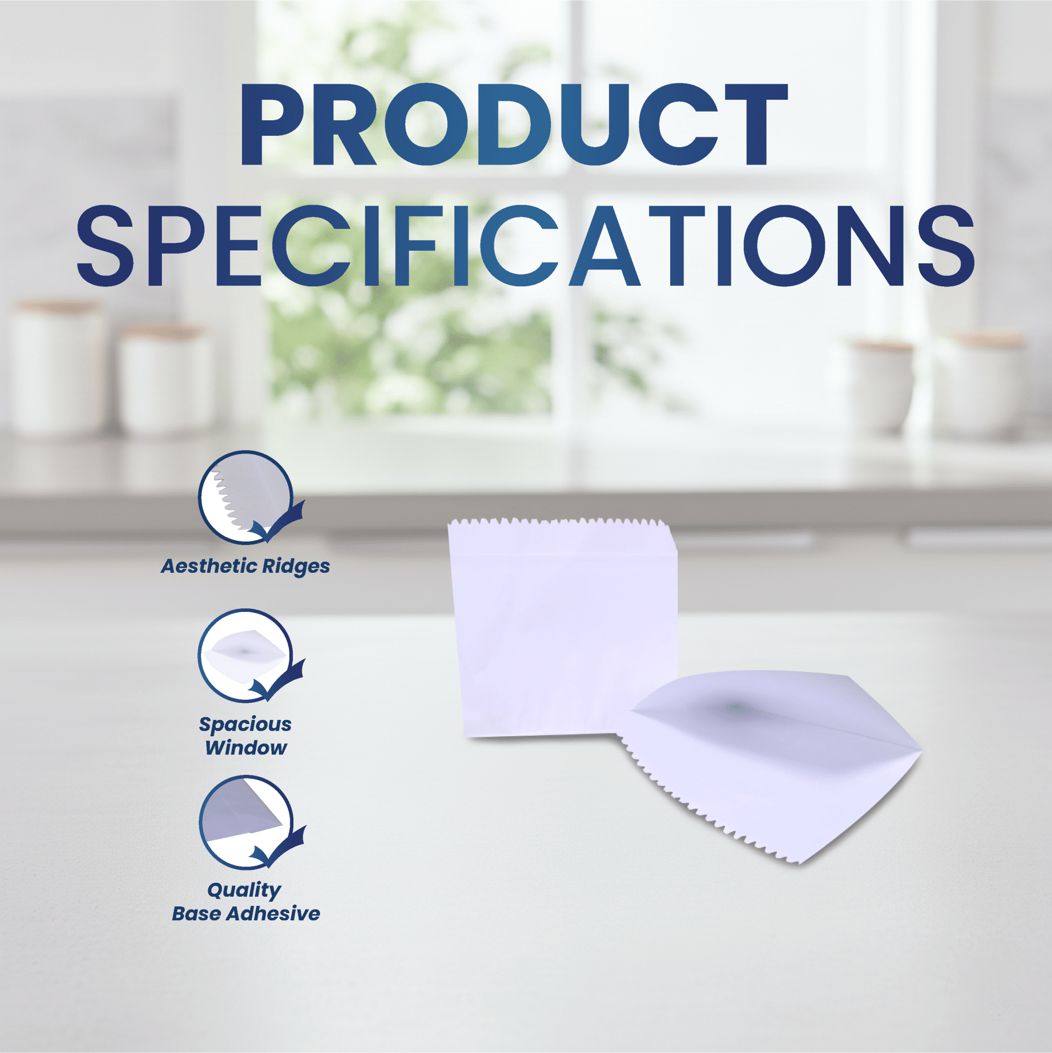 Paper Cookie Pouches | 2 Side Open Disposable Packaging - SNH Packing
