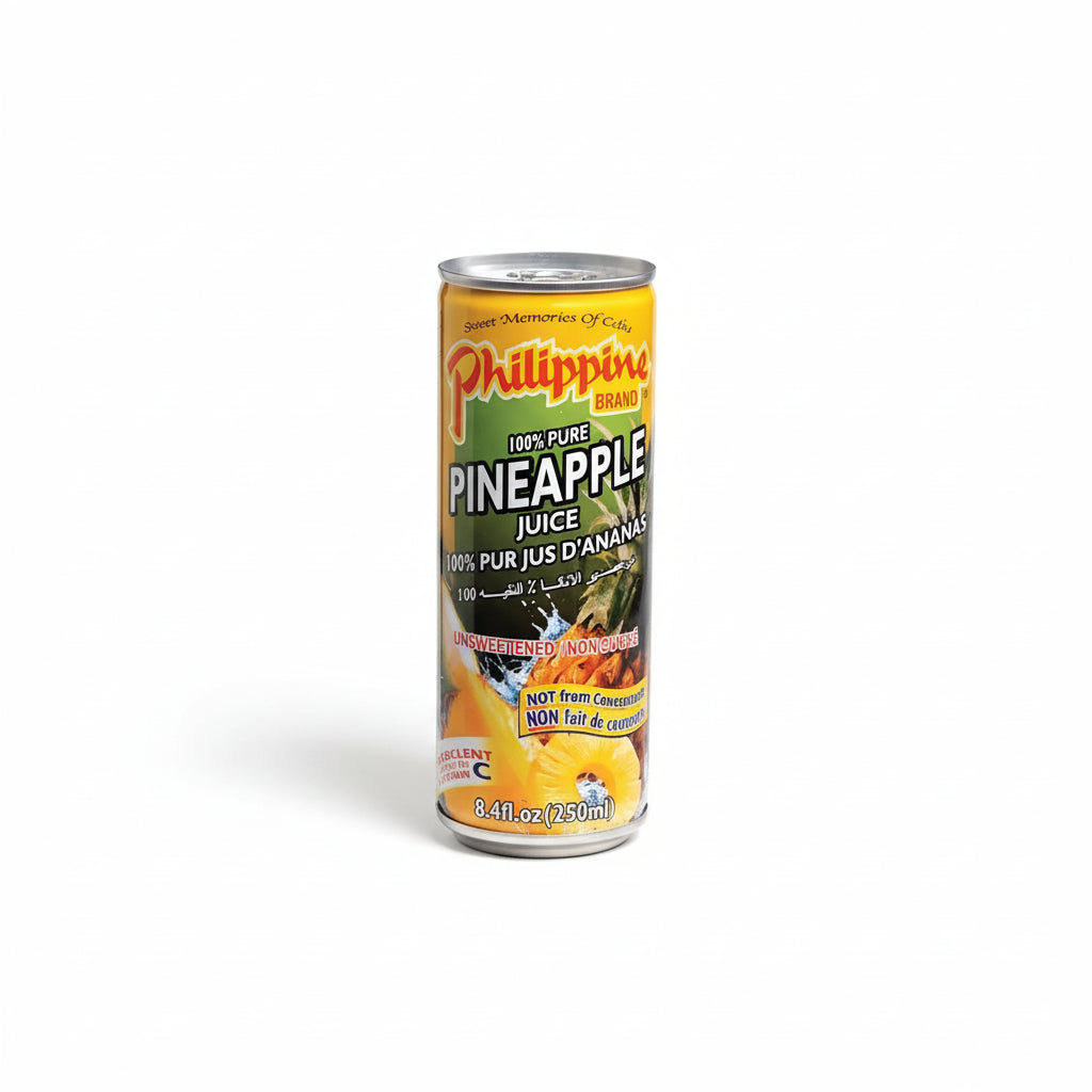 Philippine Brand 100% Pure Pineapple Juice – 250ml - SNH Packing