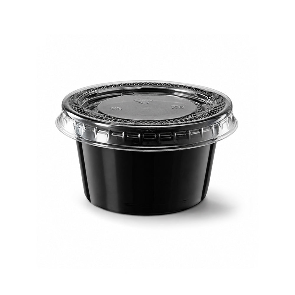 PP Portion Cups with Lids 1 OZ to 4 OZ Sauce Cups - SNH Packing