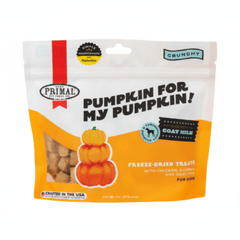 Primal Pumpkin For My Pumpkin ? Chicken & Pumpkin with Goat Milk Freeze-Dried Treat 2oz - SNH Packing