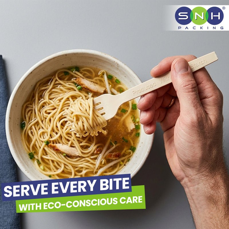 PSM Disposable Individual Cutlery UAE - Spoon | Fork | Knife - SNH Packing