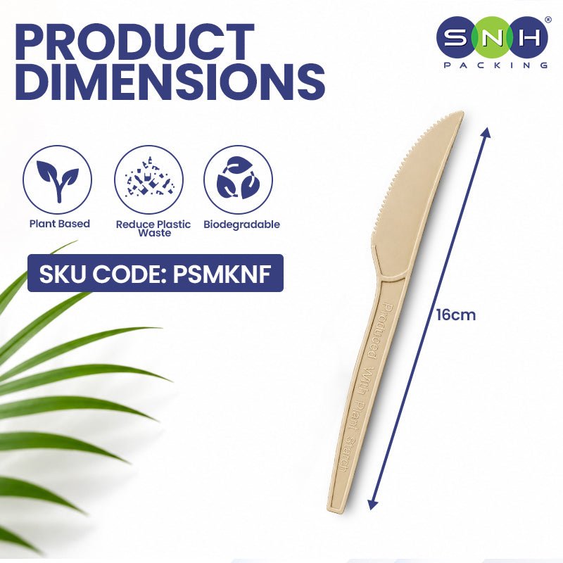 PSM Disposable Individual Cutlery UAE - Spoon | Fork | Knife - SNH Packing