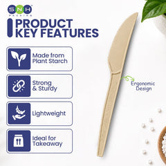 PSM Disposable Individual Cutlery UAE - Spoon | Fork | Knife - SNH Packing