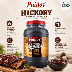 Puidor Hickory Barbecue Sauce Foodservice 4.2kg - SNH Packing