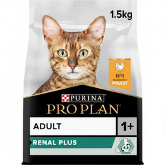 Purina Pro Plan Adult Renal Plus Everyday Dry Cat Food with Chicken, 1.5 kg - SNH Packing