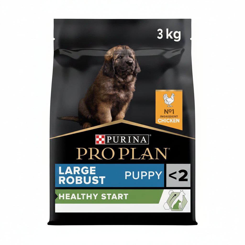 Purina Pro Plan Healthy Start Large Robust Puppy, Dry Dog food with Chicken, 3 kg - SNH Packing