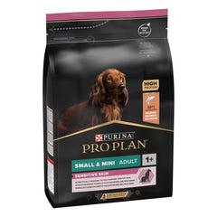 Purina Pro Plan Sensitive Skin Small and Mini Adult, Dry Dog food with Salmon, 3 kg - SNH Packing