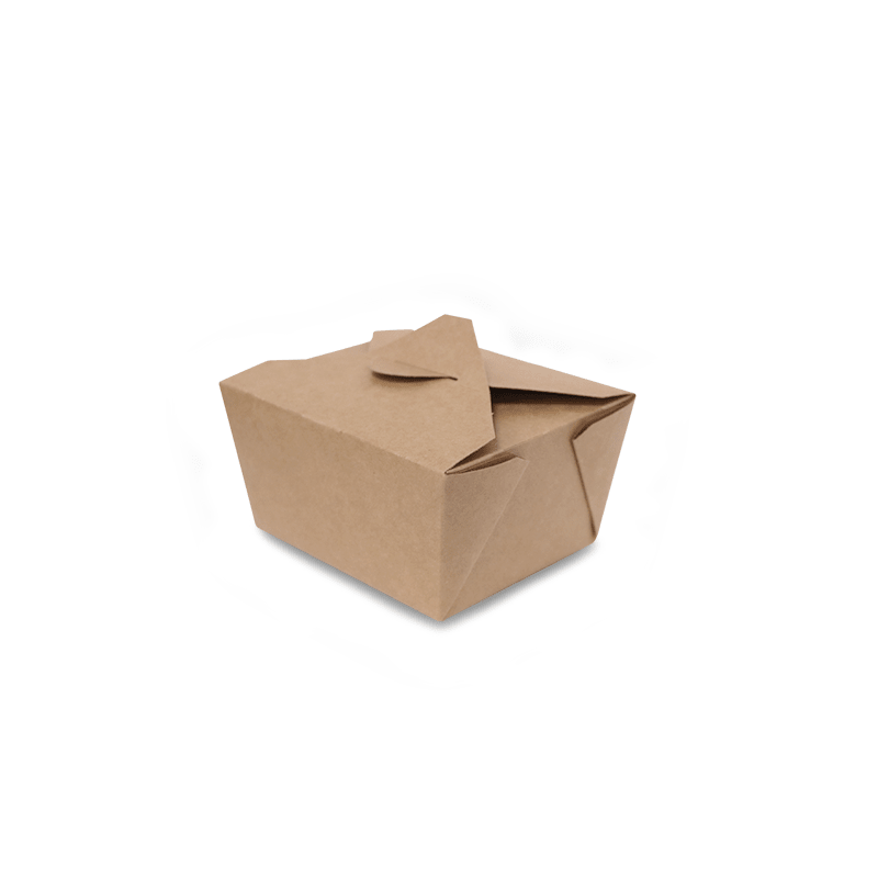 Rectangular Brown Kraft Takeaway Boxes – Durable Food Packaging Box - SNH Packing