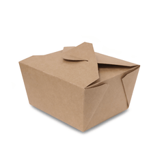 Rectangular Brown Kraft Takeaway Boxes – Durable Food Packaging Box - SNH Packing