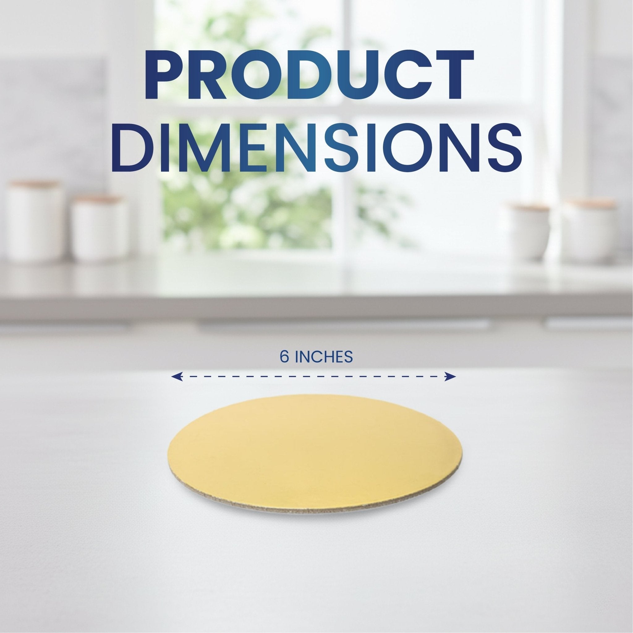 Round Cake Board Bakery & Dessert Display Base - SNH Packing