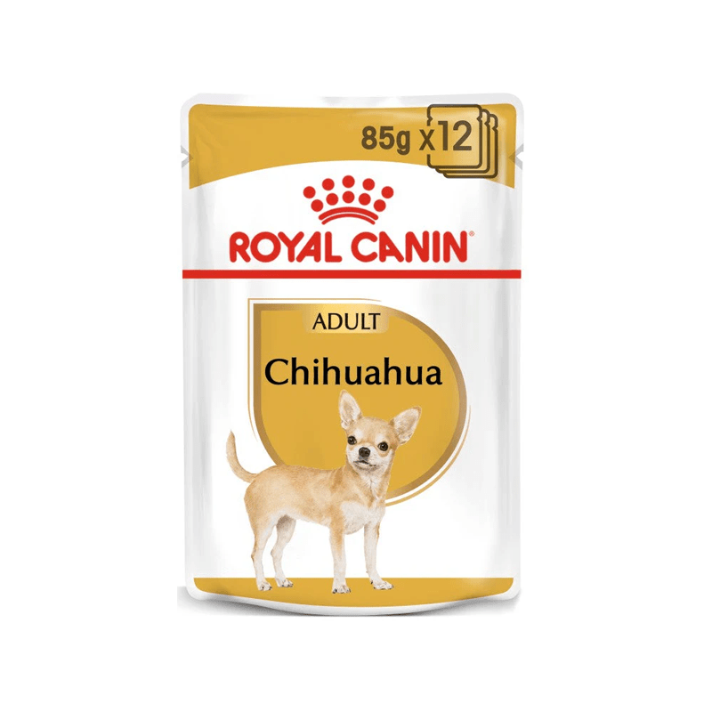 Royal Canin Breed Health Nutrition Chihuahua Adult (Wet Food - Pouches) 12 x 85 - SNH Packing