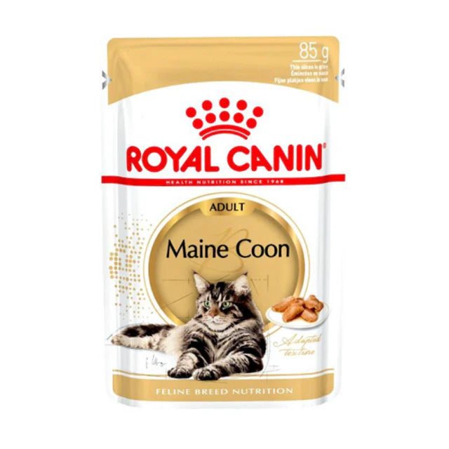 ROYAL CANIN FELINE BREED NUTRITION MAINE COON (WET FOOD - POUCHES) 1X85G - SNH Packing