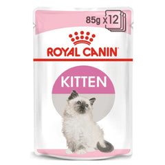 Royal Canin Feline Health Nutrition Kitten Jelly (WET FOOD - Pouches) 85g - SNH Packing
