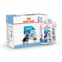 Royal Canin Size Health Nutrition Maxi Puppy (Wet Food - Pouches) 10 x 140 g - SNH Packing