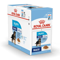 Royal Canin Size Health Nutrition Maxi Puppy (Wet Food - Pouches) 10 x 140 g - SNH Packing