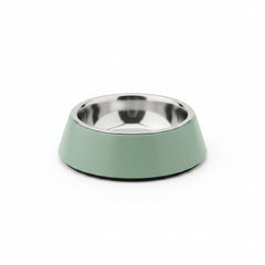 Saluki Stainless Steel Double Wall Dog Bowls GREEN - 2.2L - SNH Packing