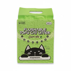 Sand Bible Flushable Tofu Cat Litter Green Tea 7L - SNH Packing