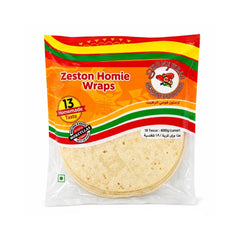 Senor Pepe Alberto's 10 Inch Plain Tortilla Wraps 6 Pieces 412G - SNH Packing