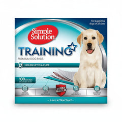 Simple Solution Premium Dog and Puppy Training Pads (Pack of 100) - SNH Packing