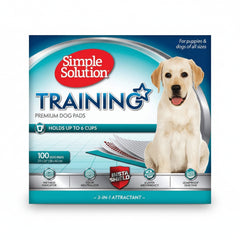 Simple Solution Premium Dog and Puppy Training Pads (Pack of 100) - SNH Packing