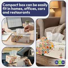 SNH Al Fajr facial tissue 200 sheets household tissue paper UAE