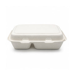 Bagasse Lunch Boxes Eco Friendly Biodegradable Disposable Boxes