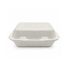 Bagasse Lunch Boxes Eco Friendly Biodegradable Disposable Boxes