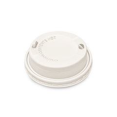 SNH white PP slider lid 90mm paper cup lid UAE