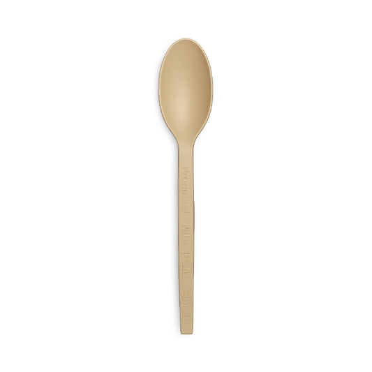 SNH PSM natural spoon eco friendly disposable cutlery UAE