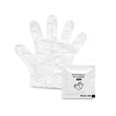 SNH Wrapped PE Gloves – Disposable Food Handling - SNH Packing