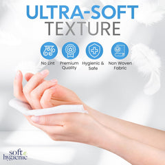 Soft & Hygienic Nylon Facial Tissue 200 Sheets 2 Ply 5 or 10 Boxes - SNH Packing