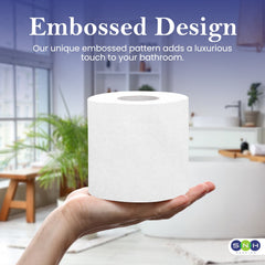 Soft & Hygienic Toilet Roll 400 Sheets 10 Rolls 2 Ply Tissue - SNH Packing