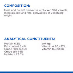 Hill’s Science Plan Adult Dog Food With Chicken 12x370g