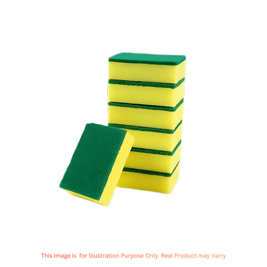 Sponge with Scotch – Dual - Sided Kitchen & Dish Cleaner - SNH Packing