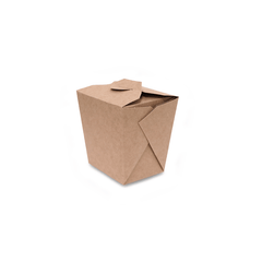 Square Brown Kraft Takeaway Boxes – Durable Food Packaging - SNH Packing