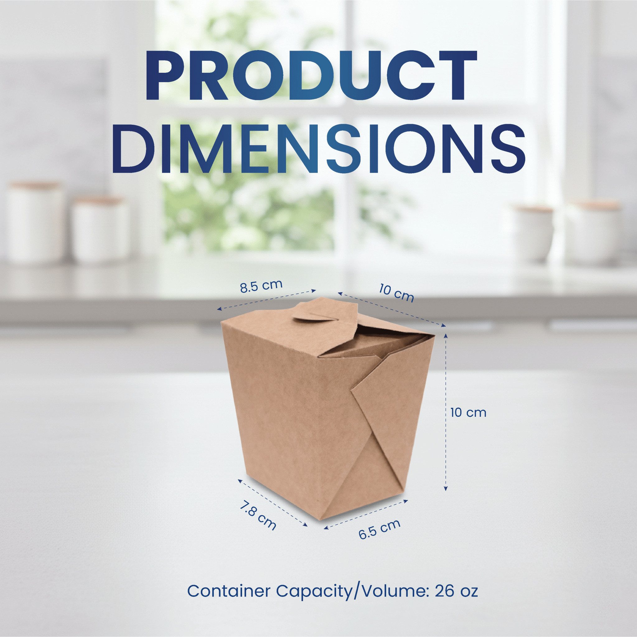 Square Brown Kraft Takeaway Boxes – Durable Food Packaging - SNH Packing