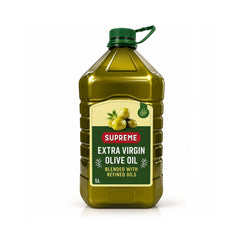 Supreme Extra Virgin Olive Oil Blended with Refined Oils 5L - SNH Packing