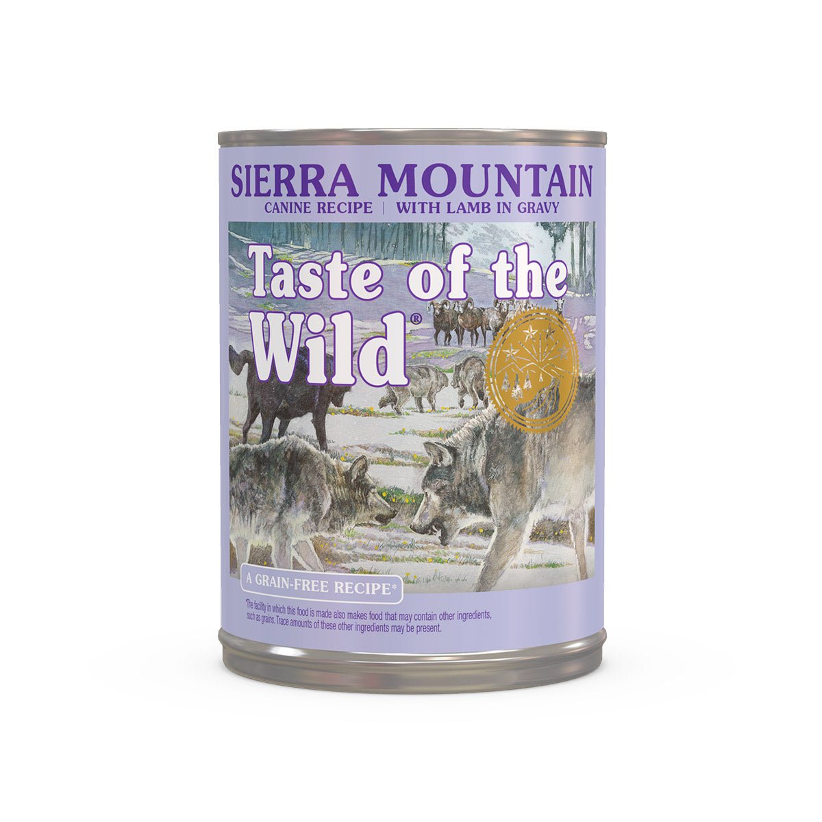Taste of the Wild Sierra Mountain Canine Recipe with Roasted Lamb 390grm (DOG) - SNH Packing