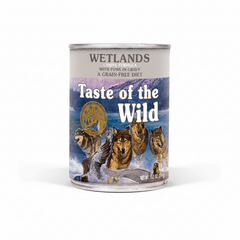 Taste of the Wild Wetlands Canine Formula 390grm - SNH Packing