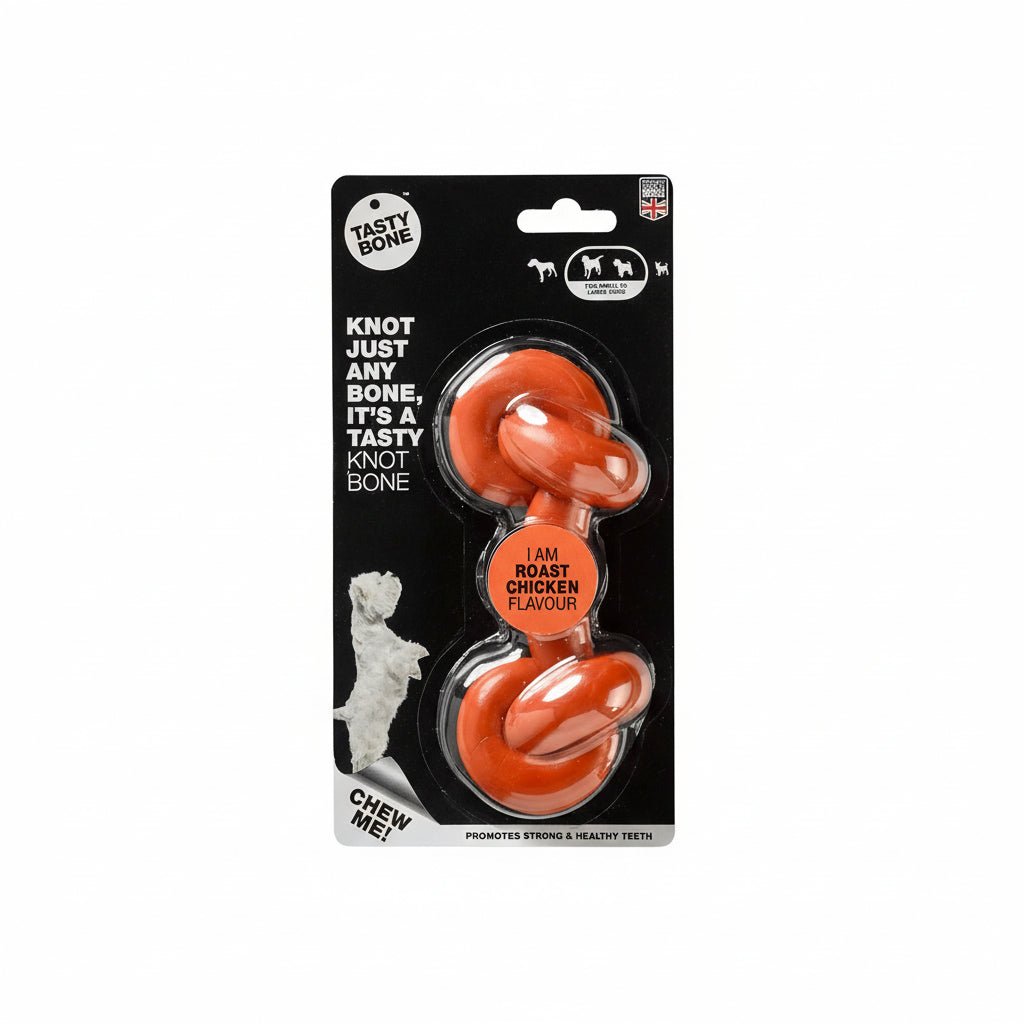 Tasty Bone Nylon Knotted - Roast Chicken - SNH Packing