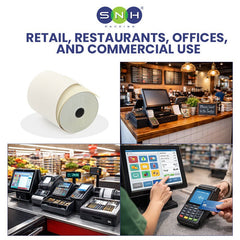 Thermal Paper Rolls | POS & Receipt Paper - SNH Packing
