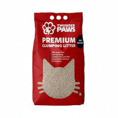 Thunder Paws Premium Hard Clumping Clay Cat Litter 5L - SNH Packing