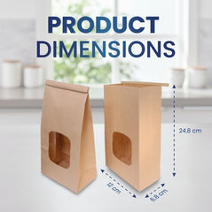 Tin Tie Brown Bags – Durable Food Packaging & Storage Supplies - SNH Packing