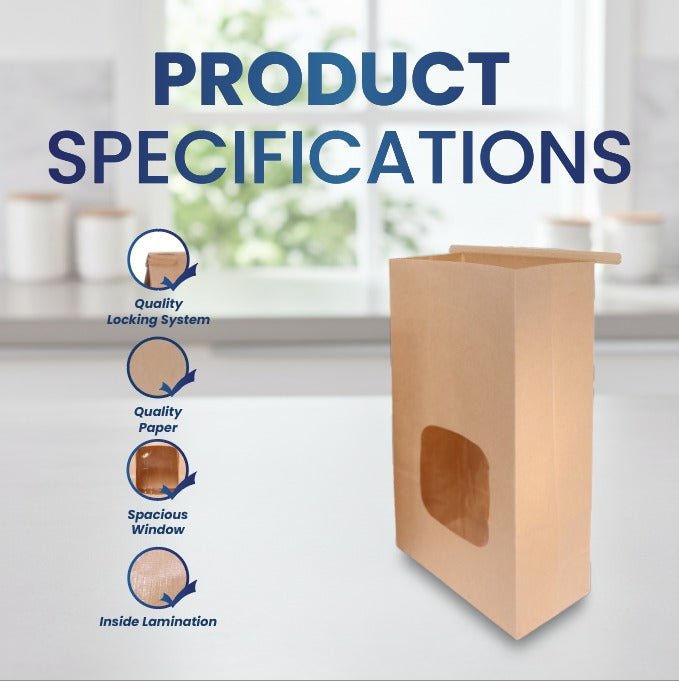 Tin Tie Brown Bags – Durable Food Packaging & Storage Supplies - SNH Packing