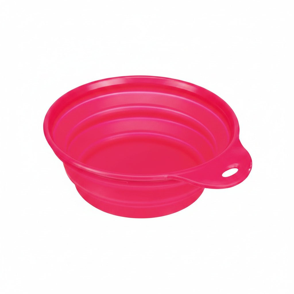 Trixie Collapsible Travel Bowl for Dogs PINK - 14CM - SNH Packing